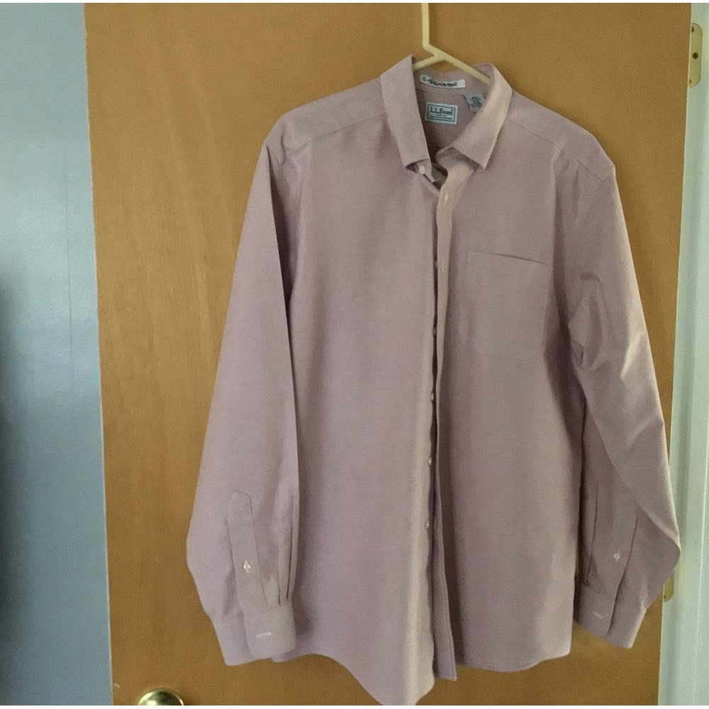Men’s Land’s End cotton button down shirt